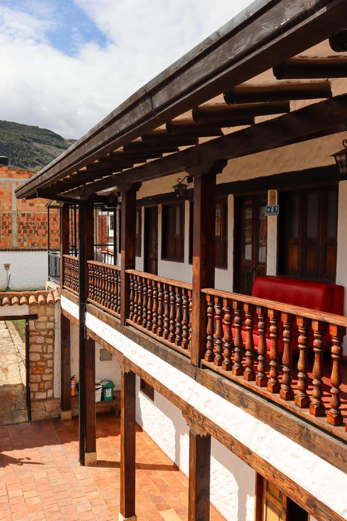 Casona Quesada Hotel Suesca Exterior foto