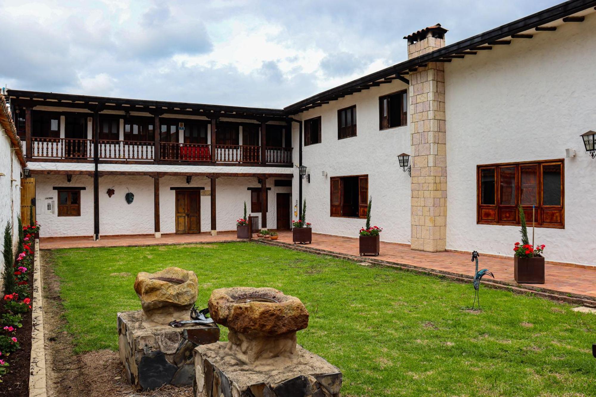 Casona Quesada Hotel Suesca Exterior foto